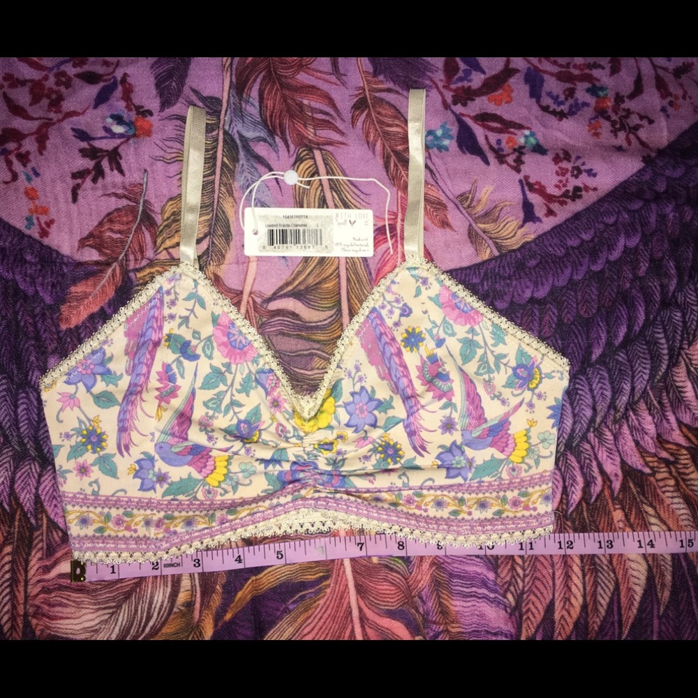 (L) NEW Spell Lovebird Bra (Might Fit Medium?)